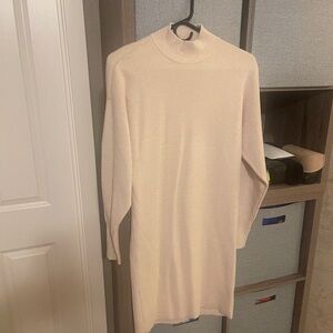 Abercrombie & Fitch mock turtle neck sweater dress. Long sleeve, size XS tall.